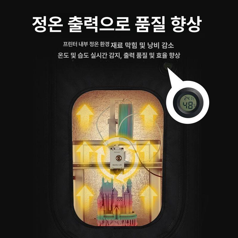 항온 인큐베이터 밀봉 배출 덮개 유해물질 차단 정화장치 키트 구멍 미생물 먼지 - 상세 이미지 3