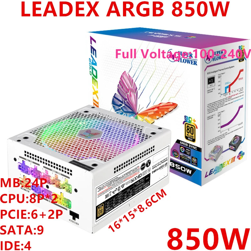 슈퍼 플라워 LEADEX III ARGB PSU SF-850F14RG SF-750F14RG SF-550F14RG 850W 750W 550W