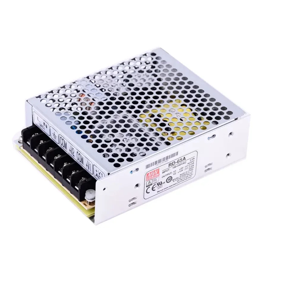 MEAN WELL RD-65 RD-65A RD-65B 65W 이출력 스위칭 전원공급장치 5V12V24V