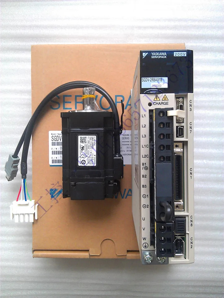 Yaskawa 서보모터 브레이크 SGM호환JV-04ADE6E 드라이버 SGDV-2R8A01B 400W