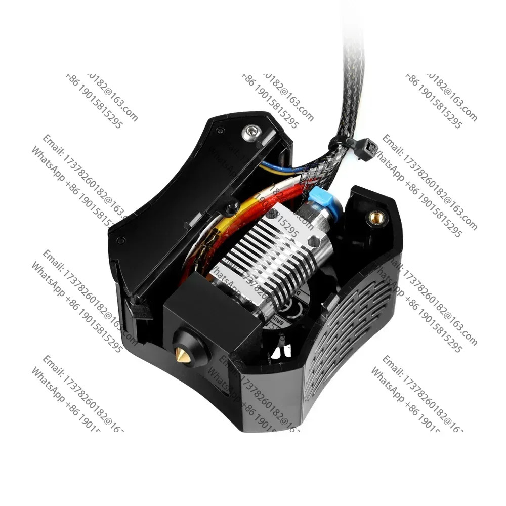 2pcs Ender 3 V2 압출기 엔드 전체 키트 조립 3D 프린터 부품 이냉각팬 0.4mm 노즐 알루미늄 가열 블록