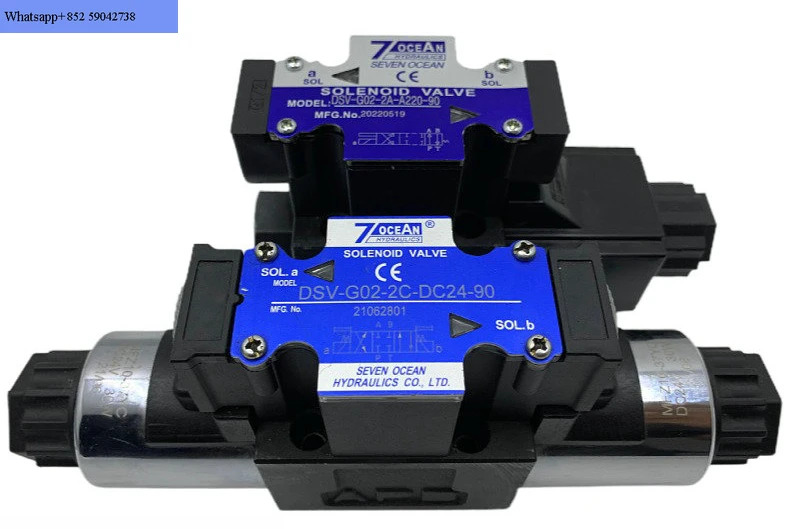 솔레노이드 밸브 DSV-G02-2C/G03-6C/2A/2N/8C/-DC24/A220/110-82