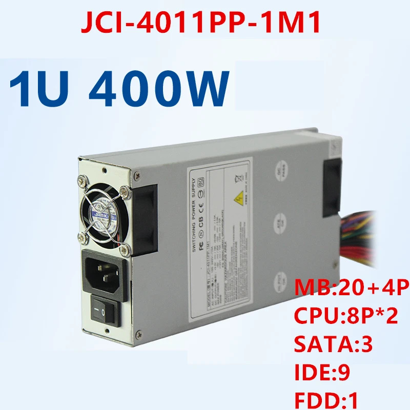 Kenweiipc 1U 오리지널 PSU 400W 전원공급장치 JCI-4011PP-1M1 신