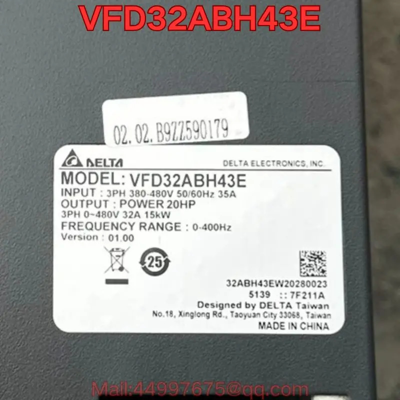 리퍼 VFD32ABH43E 차량 탑재형 투인원 인버터기능 리퍼가 완료되었습니다.