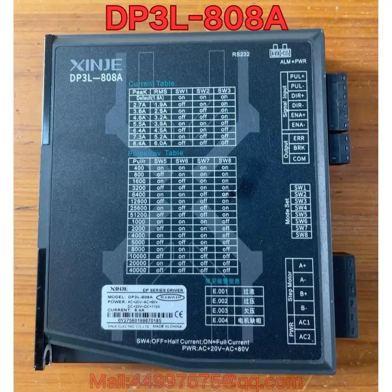 리퍼 DP3L-808A 스테퍼 드라이버 기능 리퍼는 정상