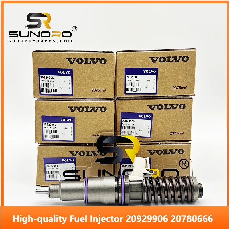 인젝터 20929906 BEBE4D14101 20780666 볼보호환 굴삭기 D16 A40E A40F A45G EC700B EC700C EC750D L350F L350H