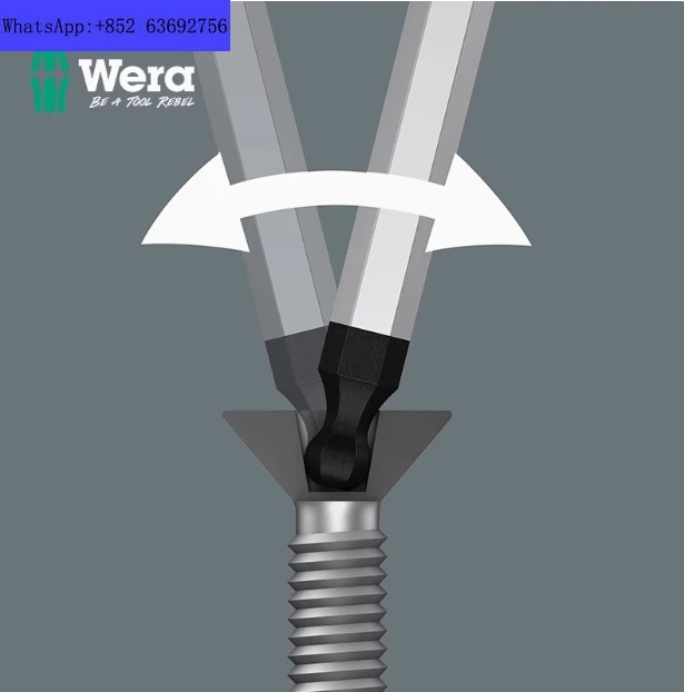 독일 Wera Villa 하드웨어 수리 도구 352 볼 헤드 육각 스크루 드라이버 1.5mm-12mm