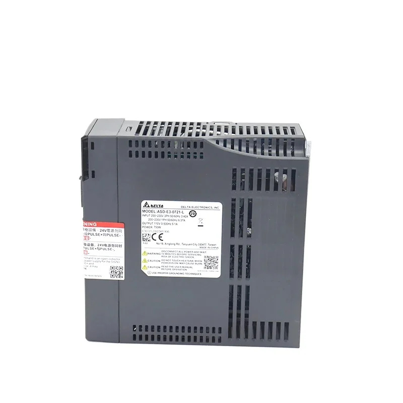 Delta E3 시리즈 750w 서보 드라이버 ASD-E3-0721-L 서보모터 ECM-E-C20807RSE ECM-E-C20807SSE 케이블 포함