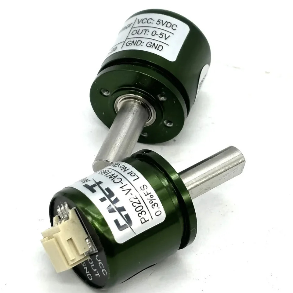 회전 홀 각도 센서 5V/15-28V 전원공급장치 0-360 도 1-5V 출력 P3022