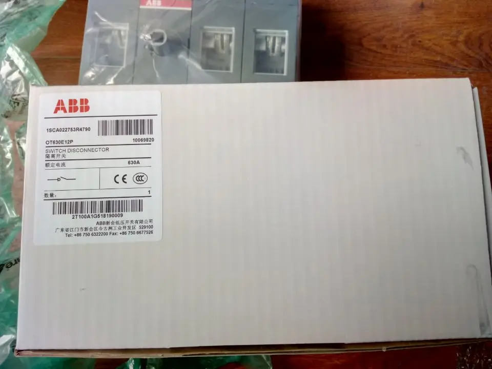 ABB 절연 스위치 OT630E12P 10069820 신