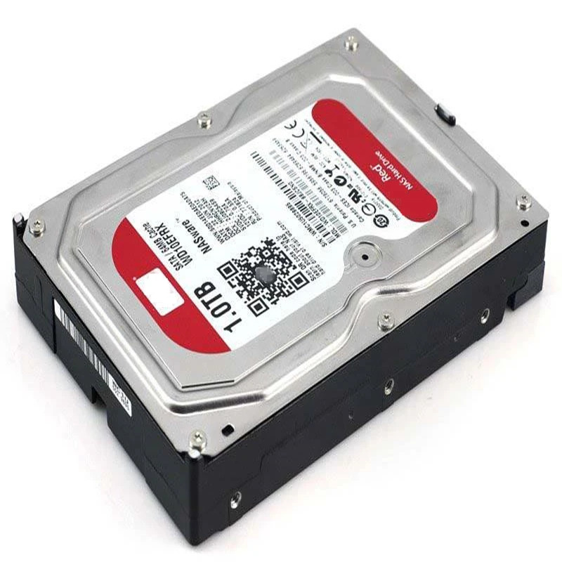 WD10EFRXNAS 하드 드라이브WD Red 1TB 3.5 SATA 6Gb/s 64MB 5400RPM새 원본 HDD
