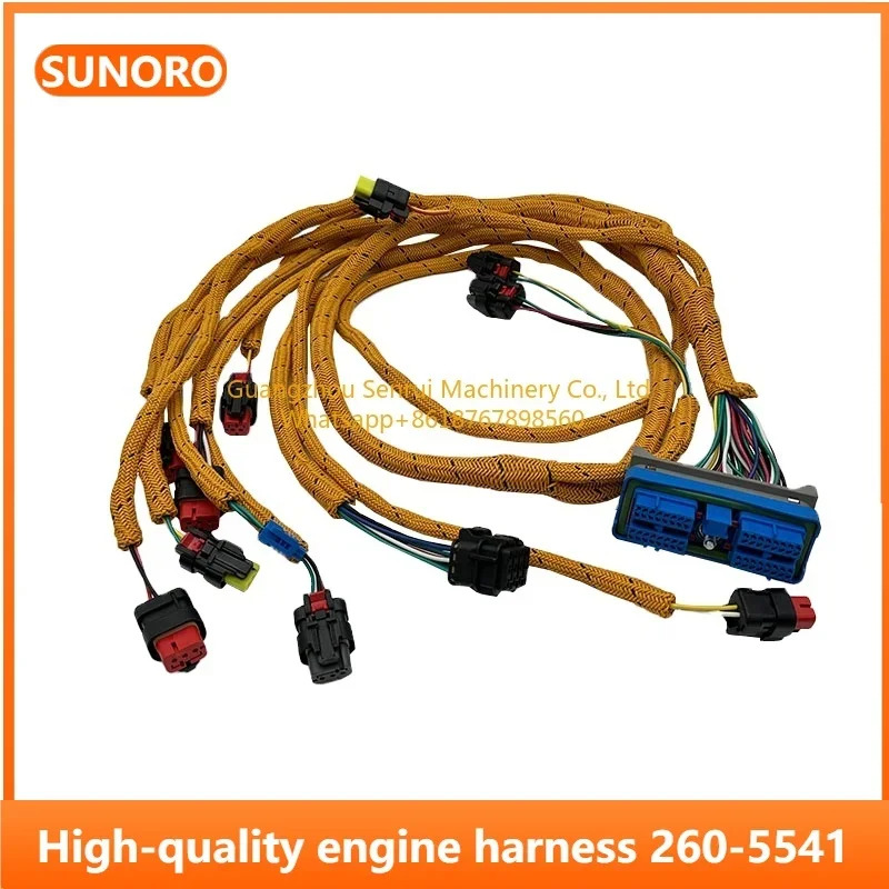 SUNORO 굴삭기 엔진 하네스 E323D C6.4 C6.6 260-5541 260-5542