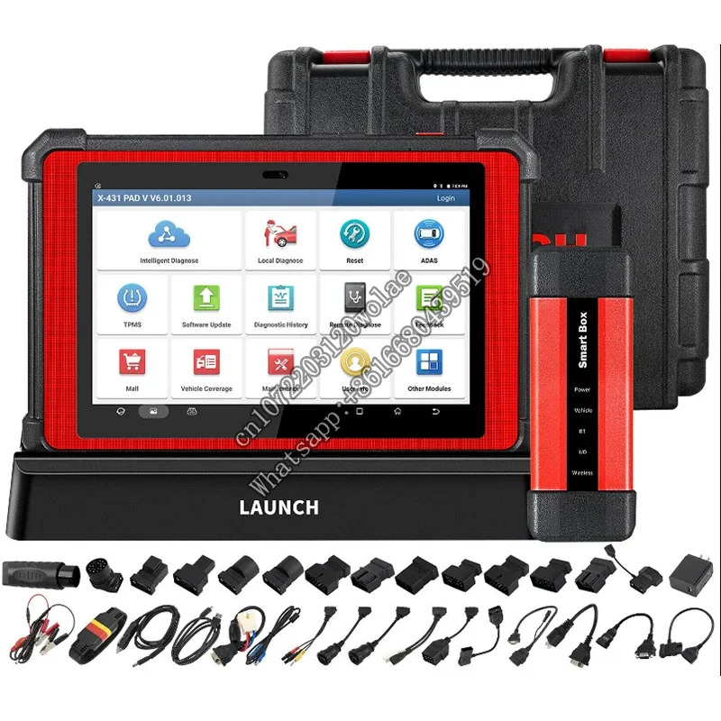 스마트 3.0 자동 전체 시스템 자동차 OBD2 코드 리더 스캐너 온라ECU 프로그래머 진단 도구 X431 PADV PAD 5
