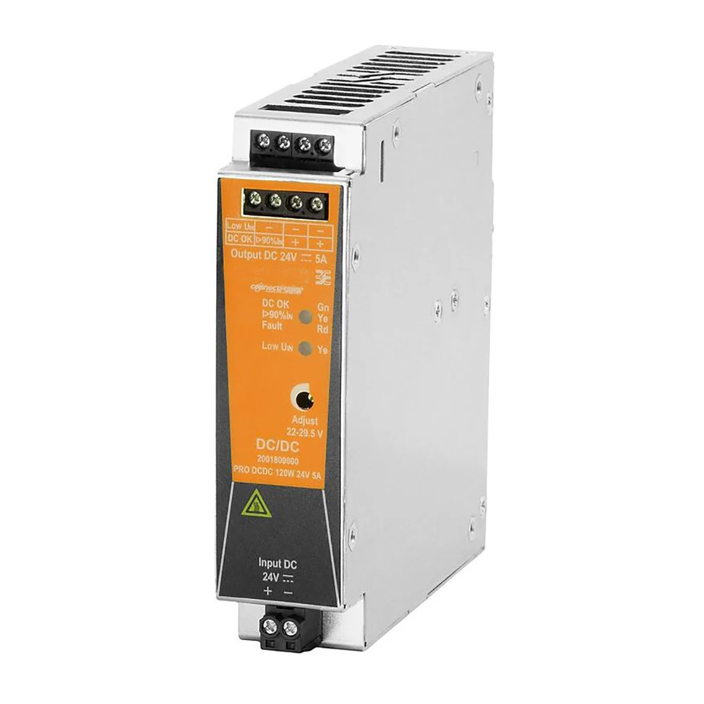 2001800000  Weidmuller DC/DC 컨버터 PRO DCDC 120W 24V 5A용