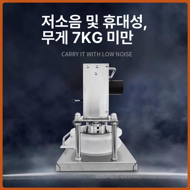 고기압착기 전기 패티성형 베이커리 주방자동화 반죽프레스 업소용 수제버거 연육 - 상세 이미지 2