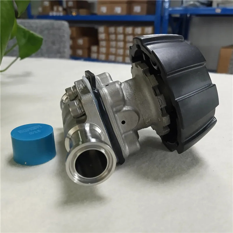 Burkert Bode 3233 다이어프램 밸브 수동 316L 스테인리스 스틸 소재 클램프 용접