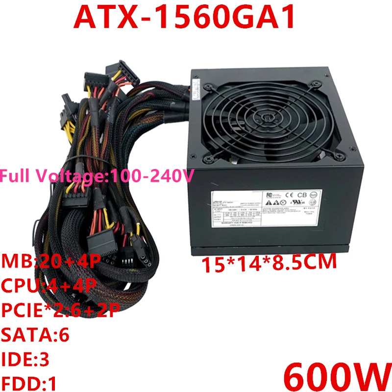 파워 서플라이 -1560GA1 향상PSU 600W 신