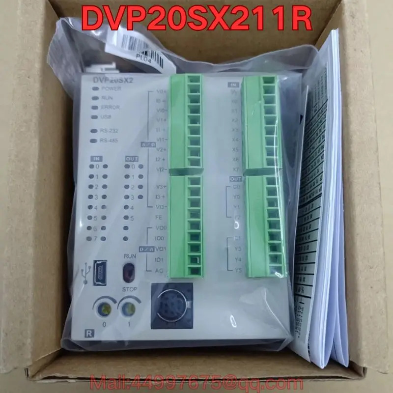 오리지널 DVP20SX211R PLC 모듈