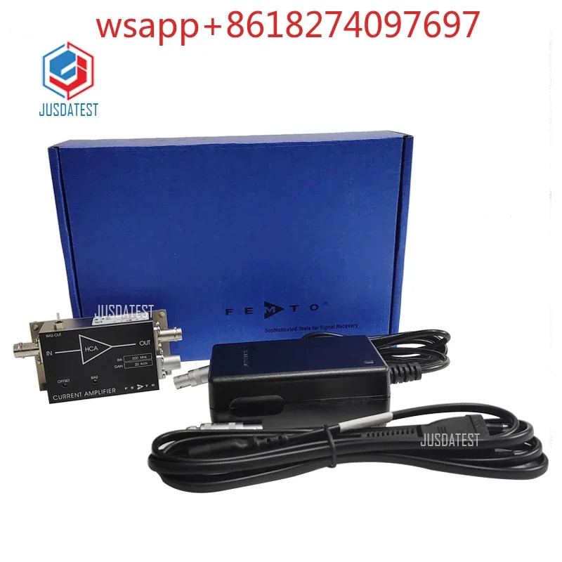 독일 FEMTO 압전 검출기 증폭기 HCA-200M-20K-C HCA-20M-100K-C