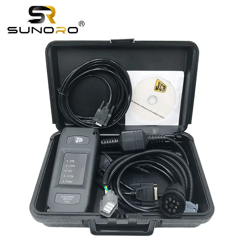 SUNORO 728 26500 JCB 진단 도구 마스터 4 V1.73.3 전도구 통신 어댑터 그룹