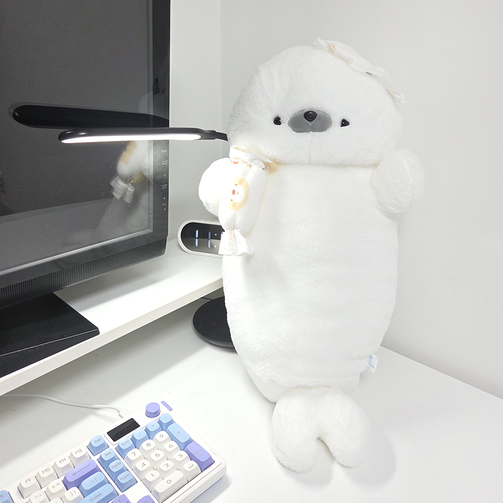 물개인형 하프물범 국민 애착 수달 인형 70cm 이미지 6