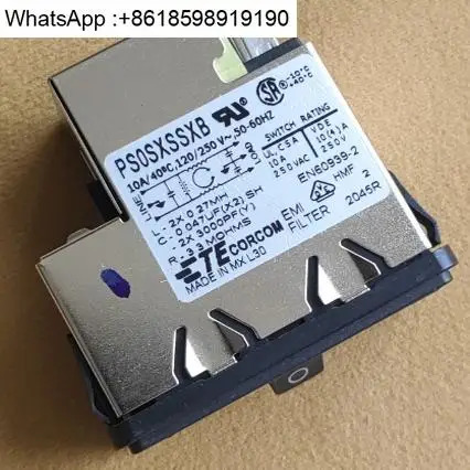 PS0SXSSXB AC 전원 입력모듈 신규 TE10A 250V 8-6609107-3