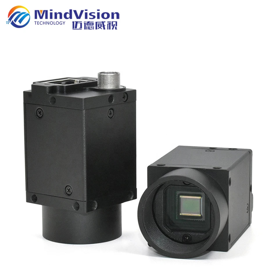 Mindvision Gige 머신 비전 검사 고속 산업글로벌 셔터 Cmos 센서 컬러 모노