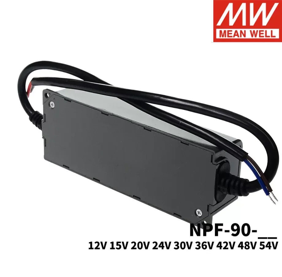 MEAN WELL LED 방수 전원공급장치 NFP-90 90W 12V24V36V54V 정전류 정전압 드라이버