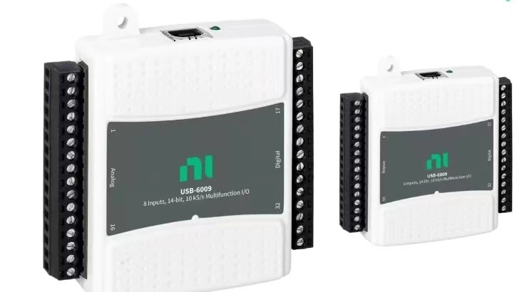 US NI USB-6009 데이터 수집 카드 14 비트 8AI IO 장치 779026-01