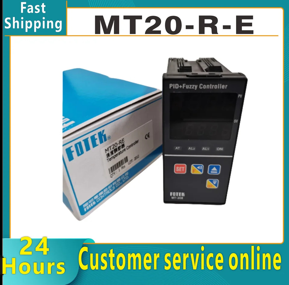 MT20-R-E MT-20E 릴레이 출력 FOTEK PID 퍼지 마이크로 컴퓨터 제어 모드 온도 컨트롤러 90-265VAC 48x96x80 신