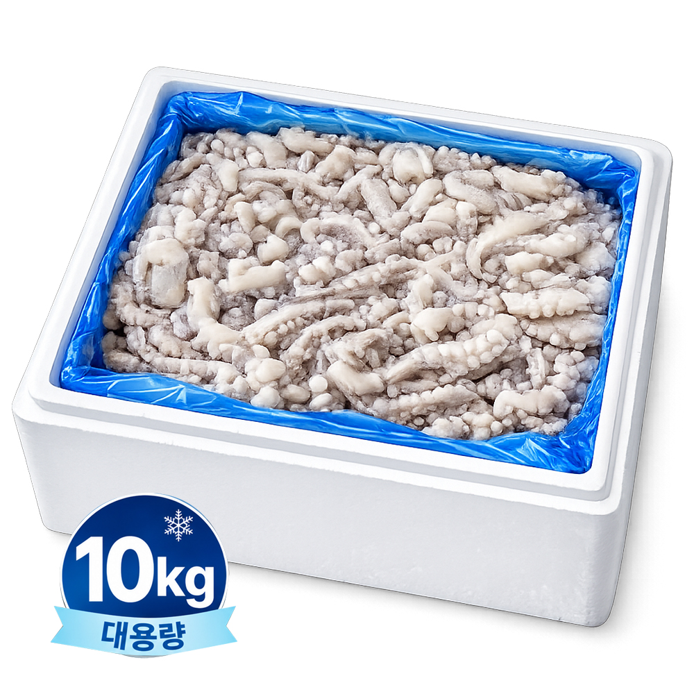 바다한끼 냉동 손질 낙지 대용량 10kg 업소용 - 상세 이미지 4