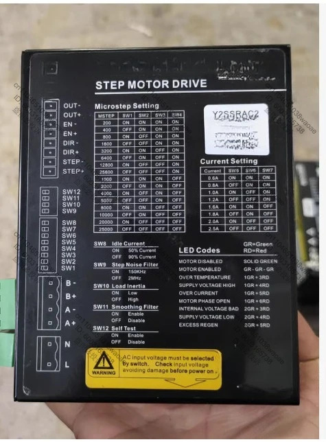 스테퍼 모터 드라이버 Y2SSRAC2 리퍼 완료