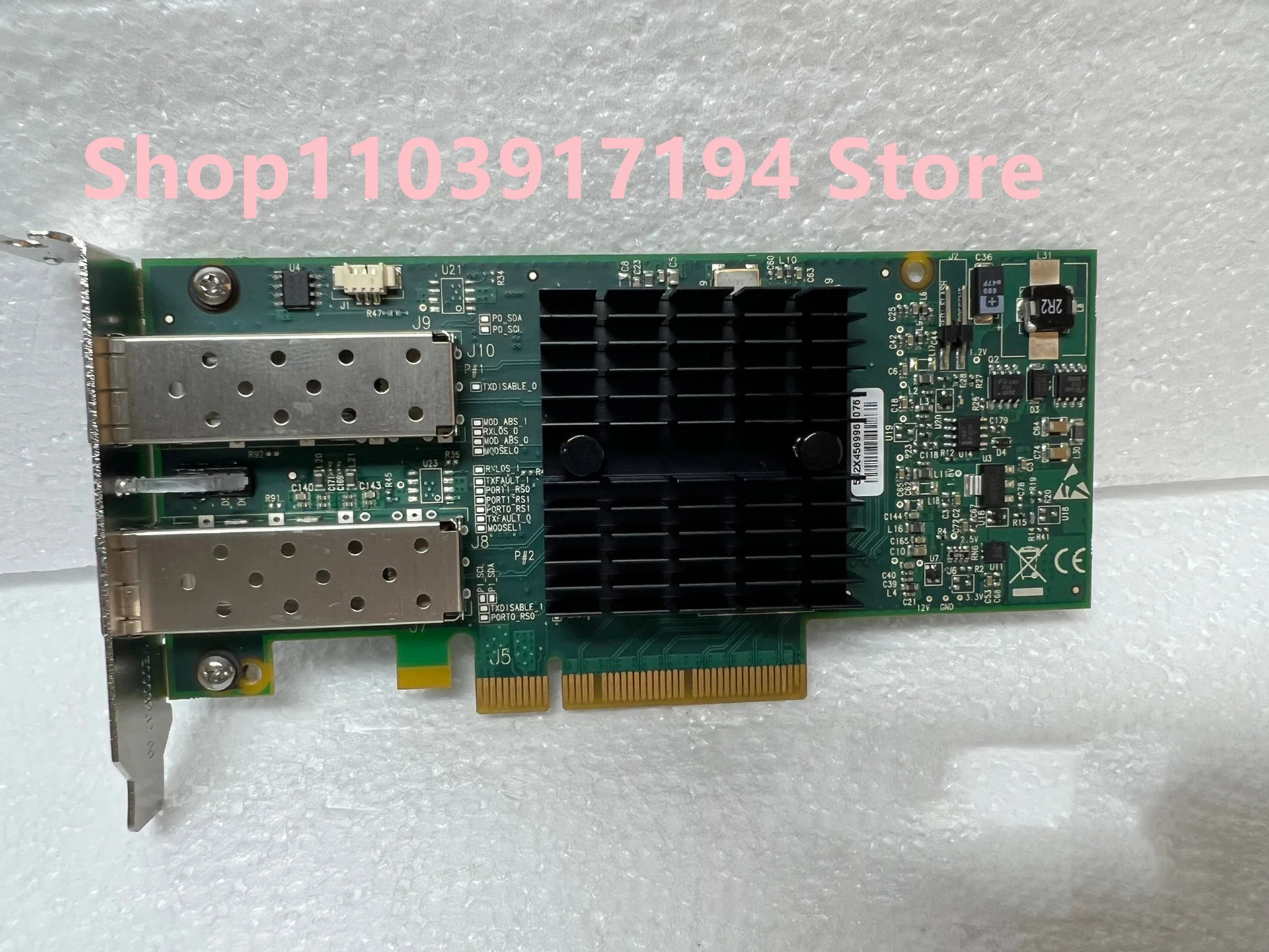 Mellanox MNPH29D-XSR connectx-2 듀얼 포트기가비트 이더넷 카드 10GB 00E1493