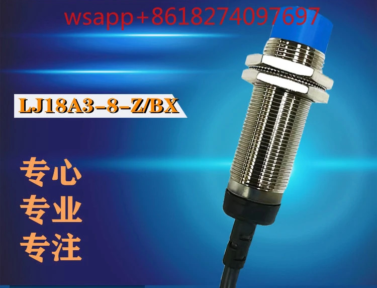 LJ18A3-8-Z BX 스위치 3 선 NPN 정상 개방 M18 유도 센서 24V DC