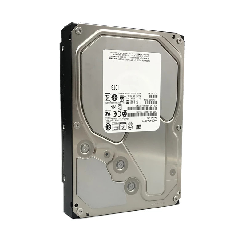 도시바호환오리지널 HDD 내부 엔터프라이즈 MG06ACA10TE 10TB 3.5 인치 SATA 6 Gb/s 256MB 7200RPM 신