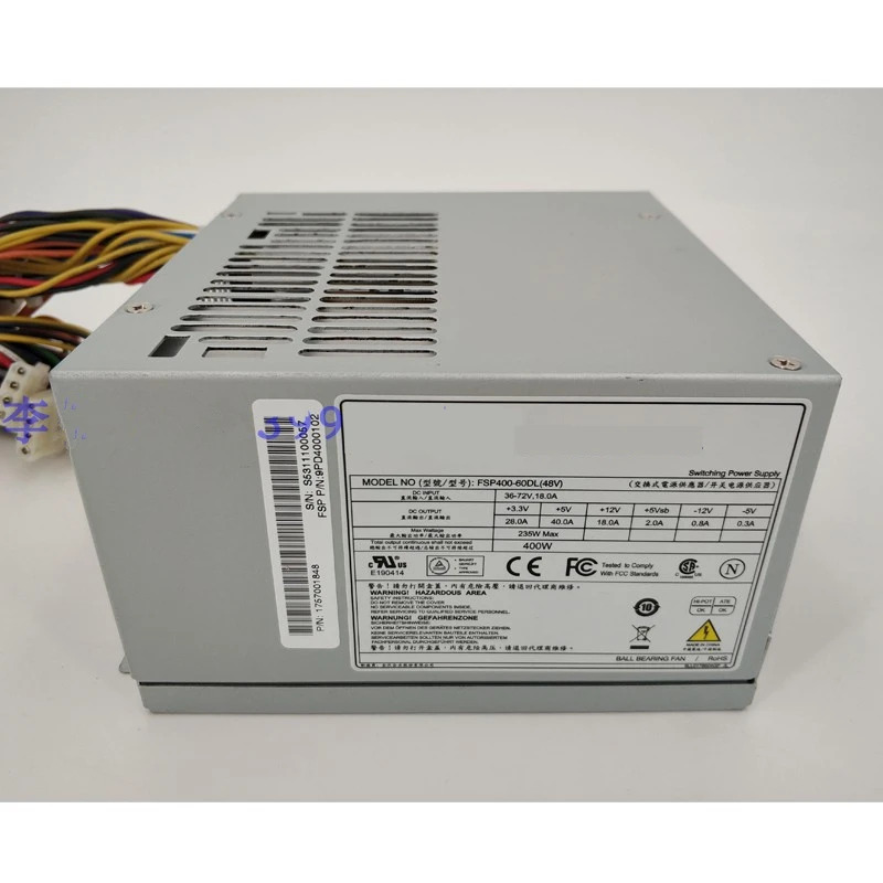 FSP DC오리지널 PSU 전원공급장치 FSP400-60DL 48V 400W 신