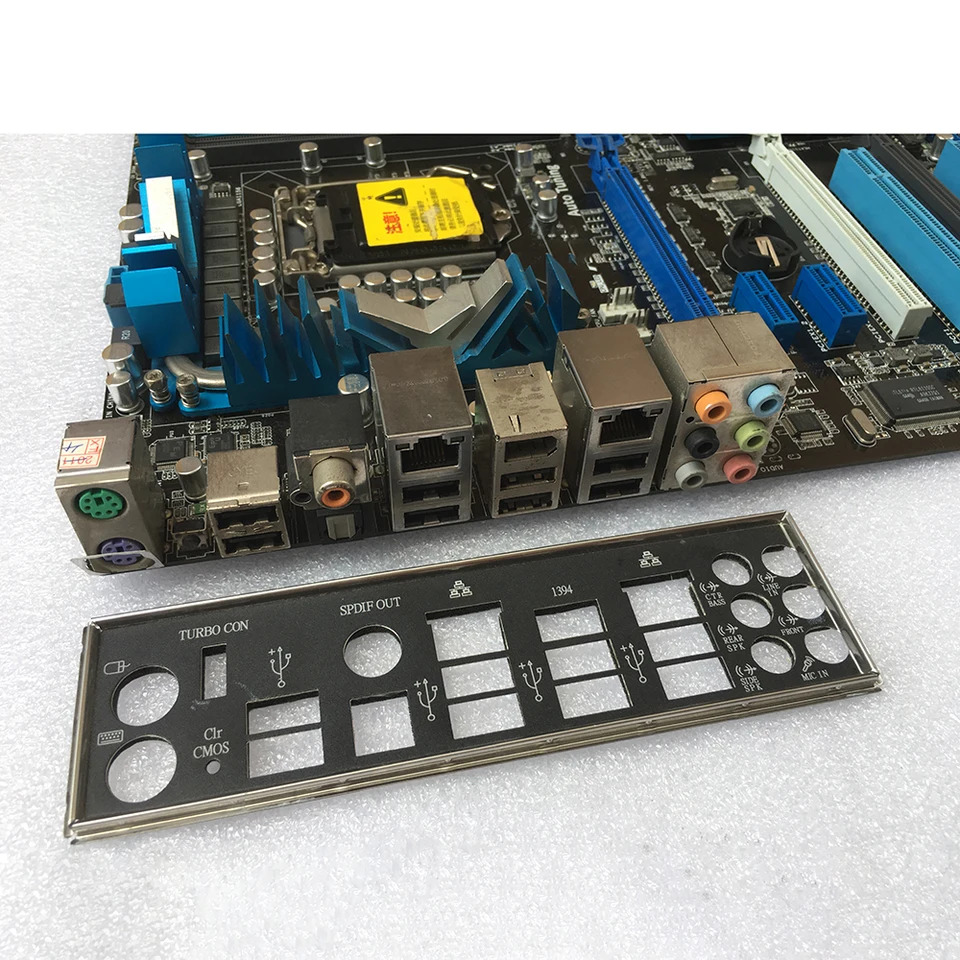 ASUS호환 마더보드1156 핀 보드 I3 530 I5 760 I7870k P7P55D 디럭스 지원