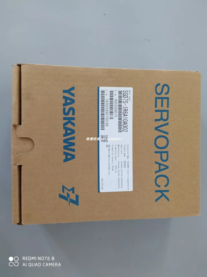 Yaskawa 서보 드라이버 SGD7S-1R6A10A002 당일