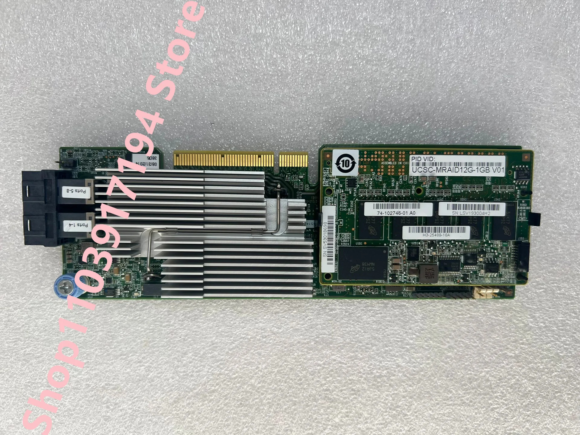 시스코 UCSC-MRAID12G V02 UCSC-MRAID12G-1GB V01 용