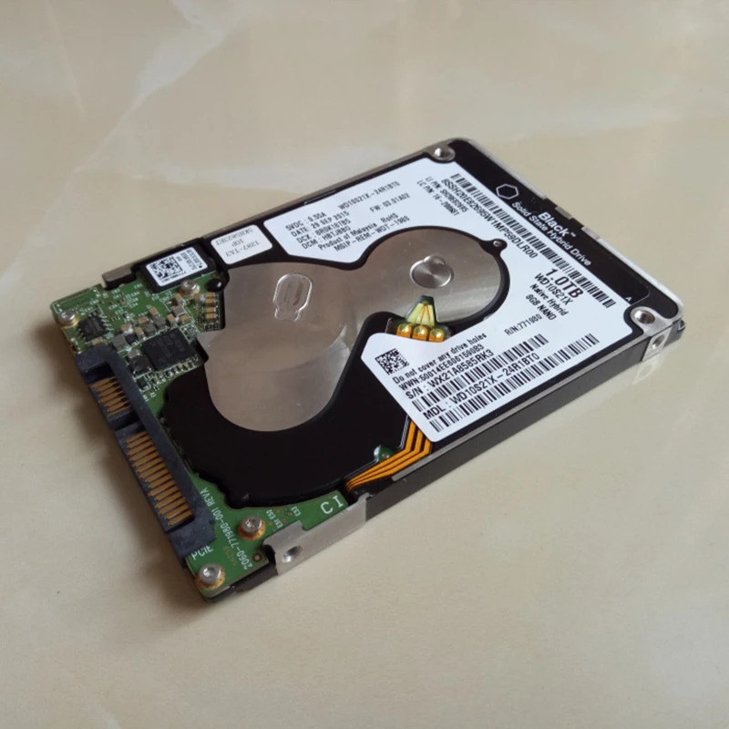 노트북내부 SSHD오리지널 SSHD WD 1TB 2.5 인치 SATA 6 Gb/s 16MB 8G 5400RPM WD10S21X