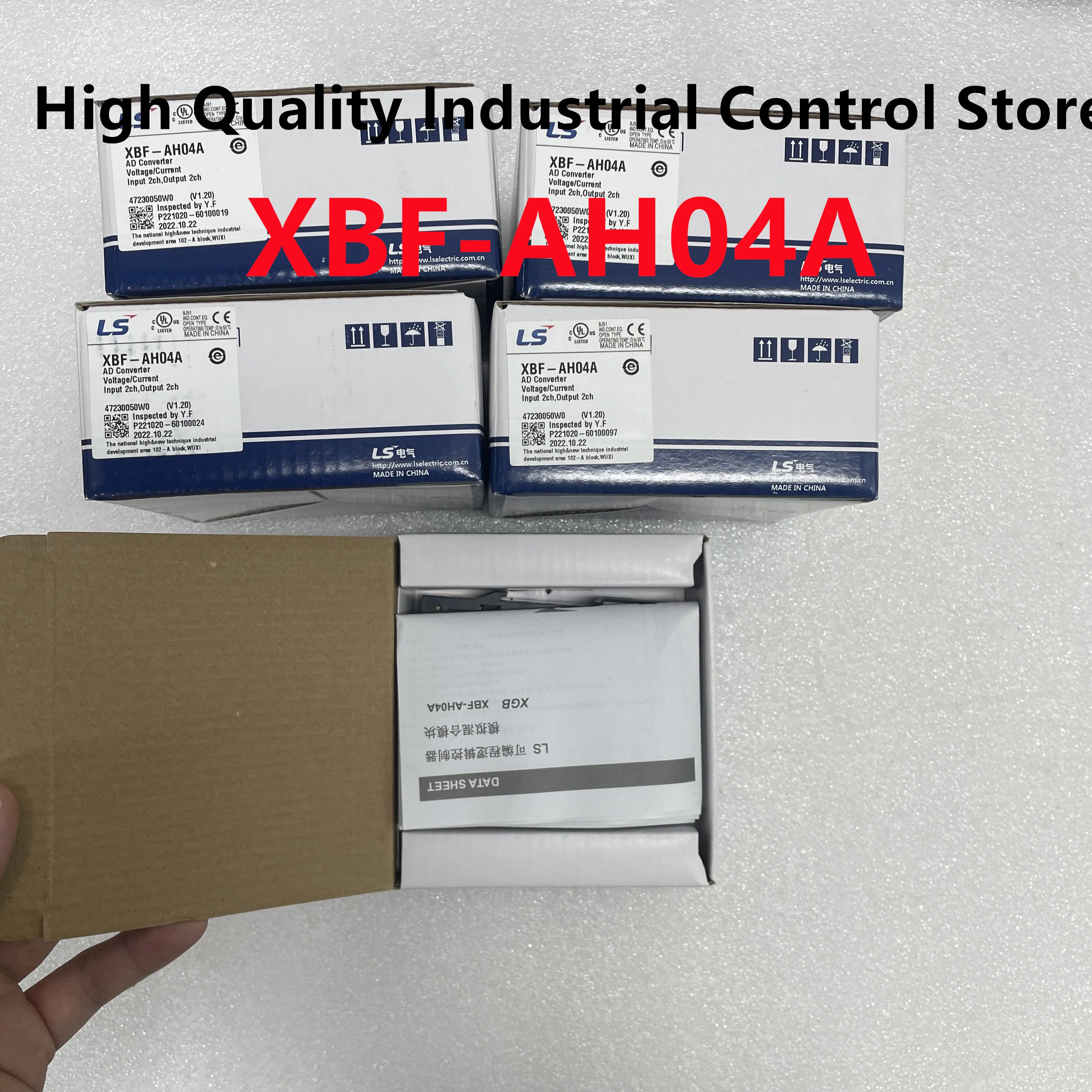PLC 모듈 XGB 시리즈 XBF-AH04A XBF-HO02A 오리지널 신