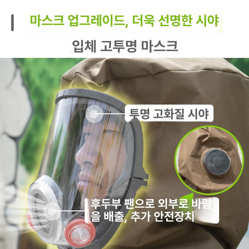 벌초옷 말벌복 양봉 방충복장 안전보호복 통기성 벌초용품 - 상세 이미지 3