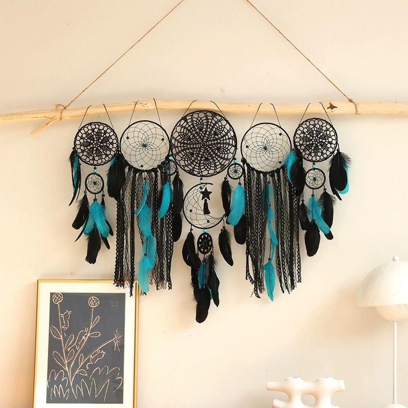 드림캐쳐 썬캐쳐 행운 장식 벽인테리어 모빌 집들이 소품 - 상세 이미지 4