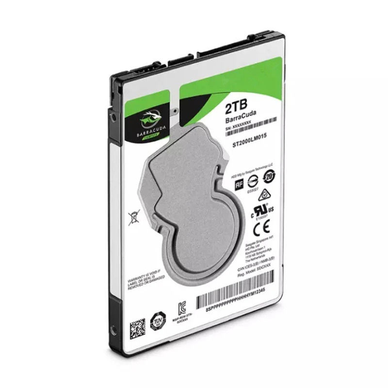 씨게이트 BarraCuda오리지널 HDD 2TB 2.5 인치 SATA 6 Gb/s 128MB 5400RPM 노트북내장 ST2000LM015 신