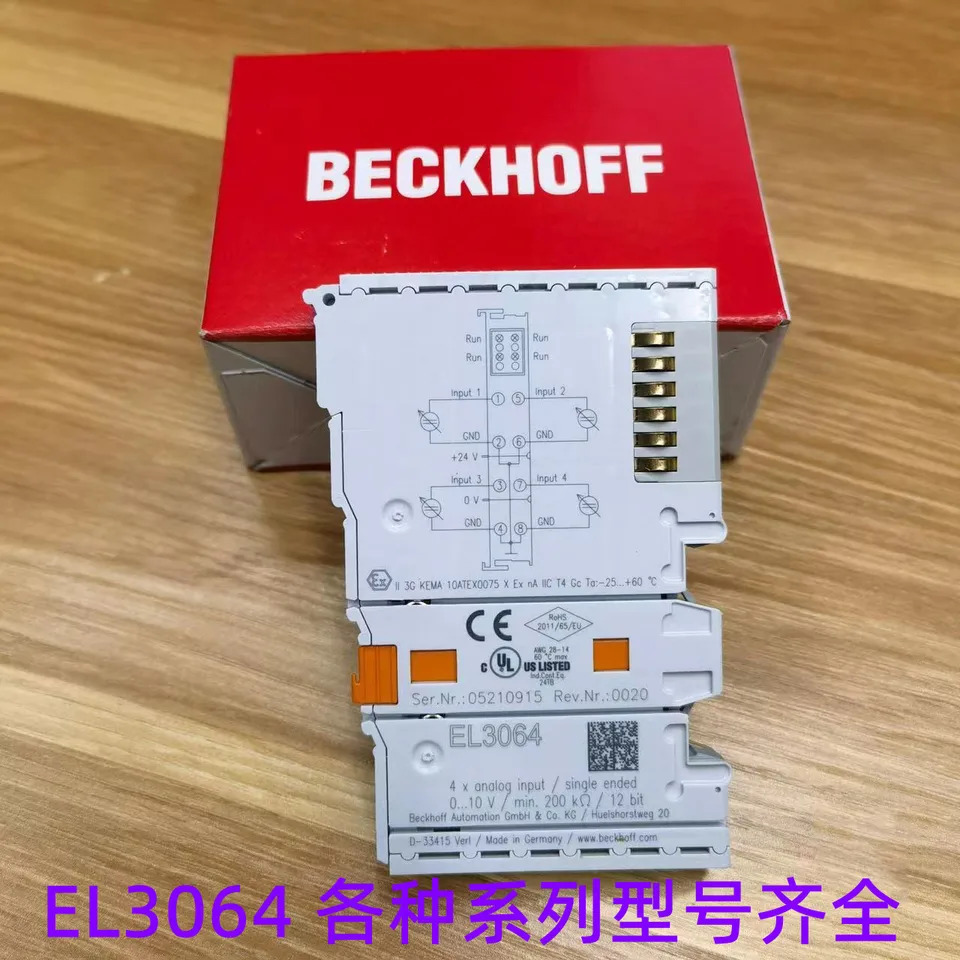 Beckhoff 모듈 EL3064 EL3062 EL3052 EL3154 EL3164 다양모델