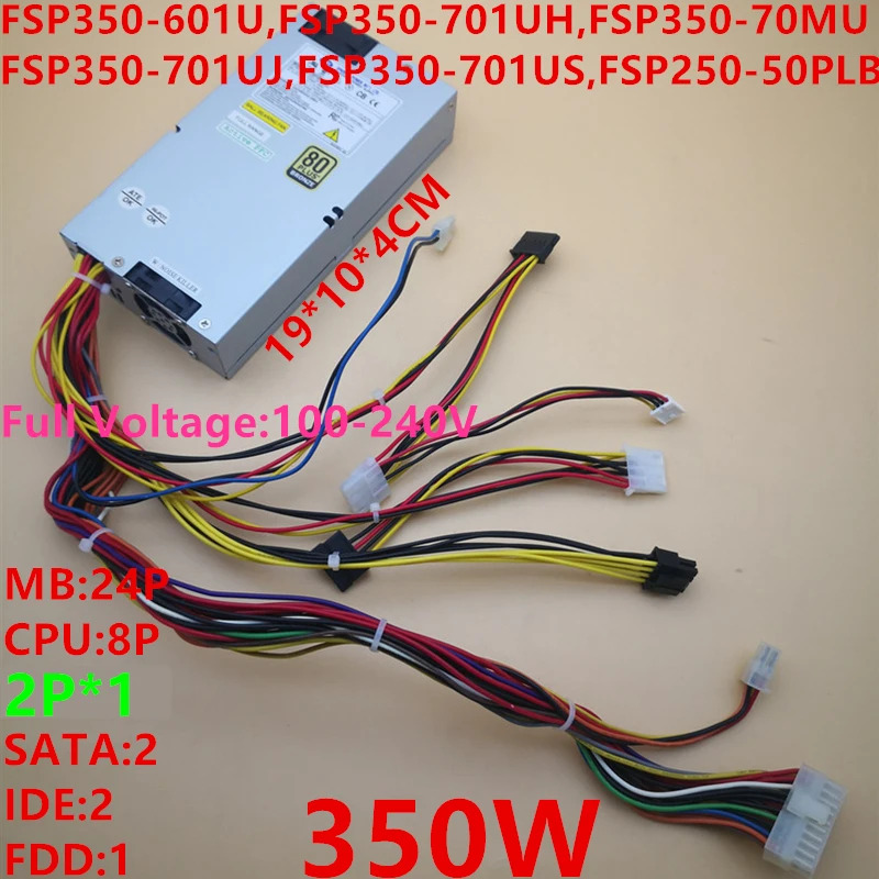 전원공급장치 FSP350-601U FSP-5 V 1U PSU 350W 신