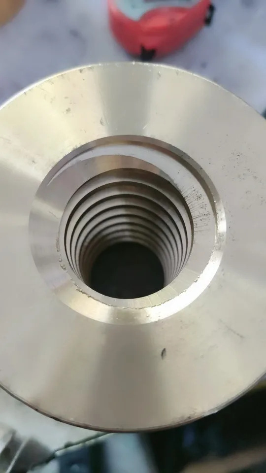 더블 엔드 밀링 머신 DMX-W2-1868C 구리 너트 외경 110 T52 x 12 L117
