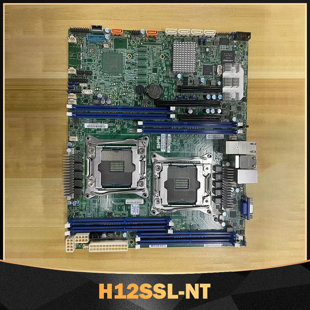 Supermicro 단방향 서버 마더보드 7003/7002 시리즈 프로세서H12SSL-NT