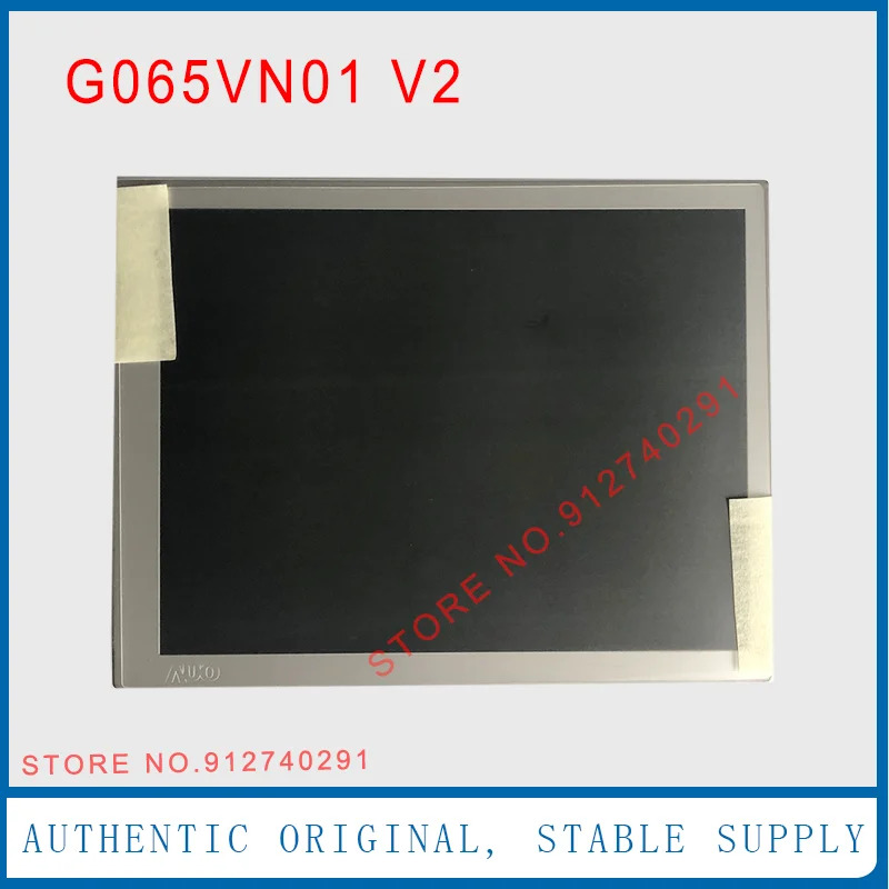 샤프 오리지널 LCD 디스플레이 스크린 패널 G065VN01 V2 6.5 인치 V.2 E204356 신