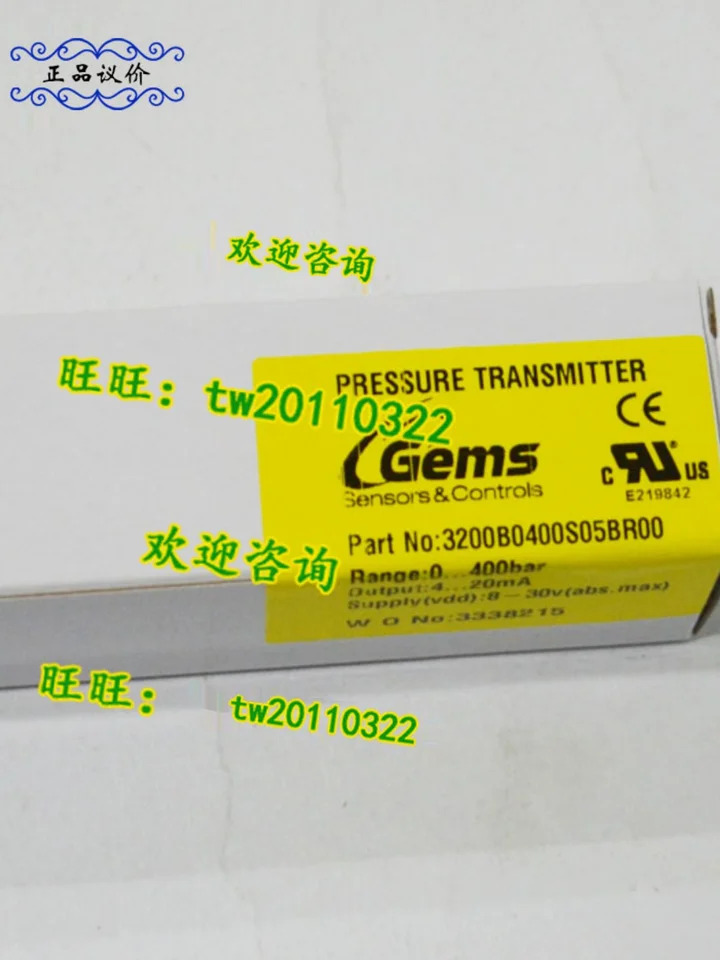 물리적 미국 G압력센서 3200B0400S05BR00 양보 가능